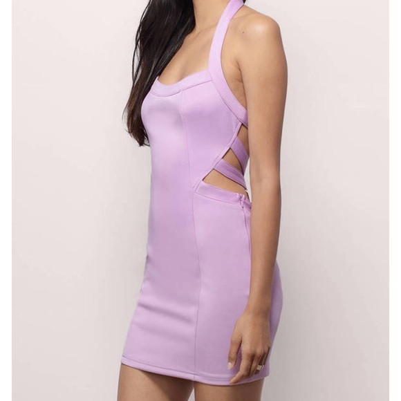 Tobi Lavender Bodycon Dress - Picture 3 of 8